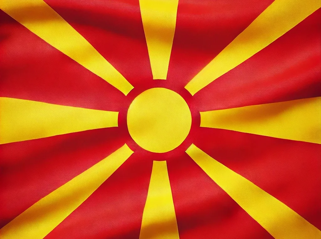 Macedonian Flag - What to do in Skopje